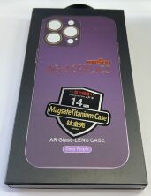 Чехол AG-ACRYLICS  Magsafe for Apple Iphone 14 Pro Purple Titanium