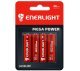 Батарейка AA лужна Enerlight Mega Power LR6 1.5V, 4 штуки RED БЛИСТЕР