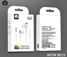 Дротові навушники WUW R121, білий