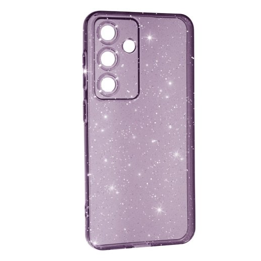 Силікон Clear Shine для Samsung S25 Violet