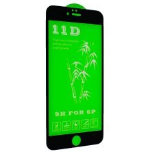 Захисне скло 11D для APPLE IPHONE 6 PLUS ЧОРНИЙ