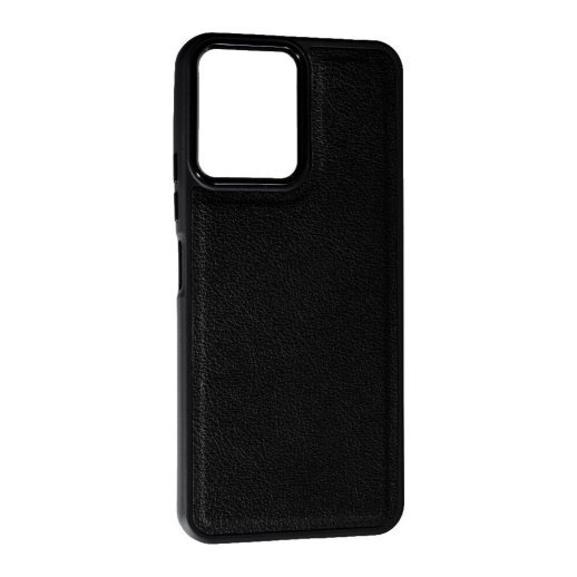 Накладка Leather Case для Xiaomi Redmi 12 Black