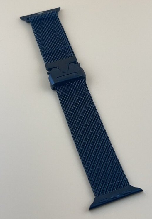 Ремінець для Apple Watch Milanese Loop New 42/44/45/49mm Gold Titanium