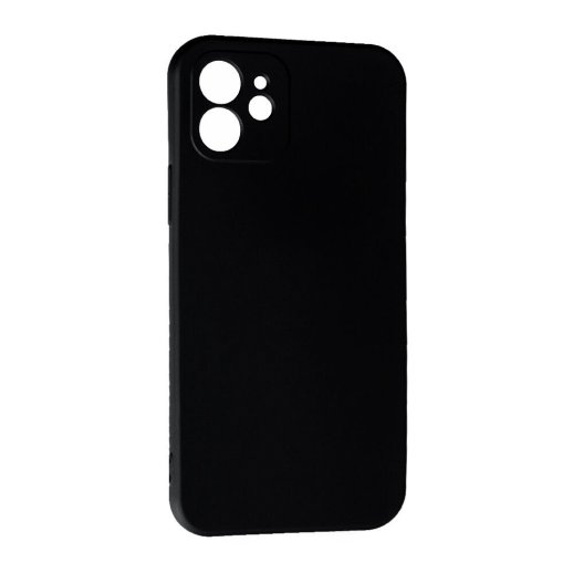 Силікон Case SMTT (AA) для Apple iPhone 12 Black