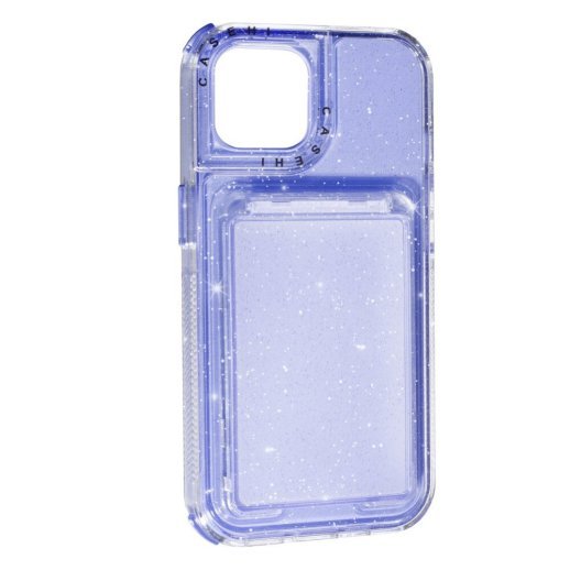 Накладка Summer Mirror для Apple iPhone 13/14 Purple