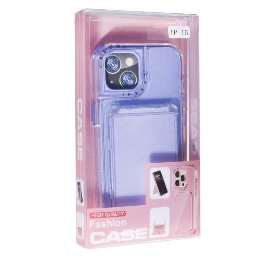 Накладка Summer Mirror для Apple iPhone 13/14 Purple