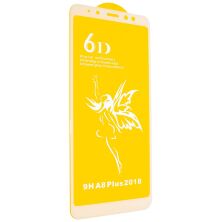 Захисне скло 6D PREMIUM SAMSUNG A730 Galaxy A8 Plus 2018 WHITE