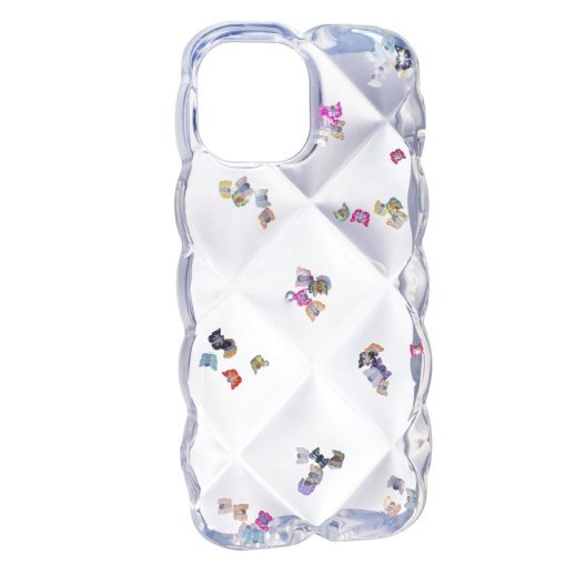 Силікон Summer Puffy для Apple iPhone 15 Butterfly