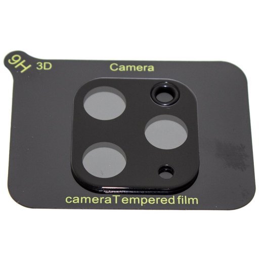Захисне скло для камери 3D LENS SHIELD APPLE IPHONE 11 PRO MAX чорний