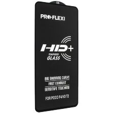 Захисне скло PRO-FLEXI HD+ POCO F4 ЧОРНИЙ