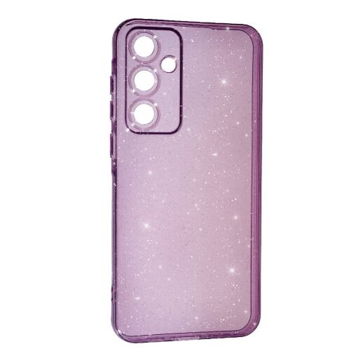 Силікон Clear Shine для Samsung A55 Violet