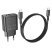 Мережевий зарядний пристрій BOROFONE BA88A TYPE-C PD 20W / USB QC3.0 + кабель TYPE-C - TYPE-C, чорний