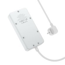 Мережевий подовжувач HOCO AC8A 3*USB + Type-C PD 30W + 3*розетки, чорний