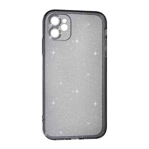 Силікон Clear Shine для Apple iPhone 12 Black