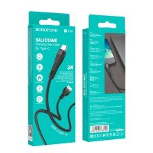 USB кабель BOROFONE BX46 Rush silicone charging data USB - Lightning