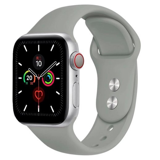 Ремінець силіконовий для Apple Watch 42мм | 44мм | 45мм | 49мм SMALL SIZE