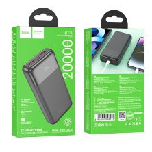 Power bank HOCO J121A "Fast" PD20W 20000 mAh, чорний