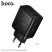 Мережевий зарядний пристрій HOCO N75 Grande 65W Type-C*2 / USB 3.0, чорний