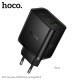 Мережевий зарядний пристрій HOCO N75 Grande 65W Type-C*2 / USB 3.0, чорний