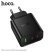 Мережевий зарядний пристрій HOCO N75 Grande 65W Type-C*2 / USB 3.0, чорний