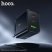 Мережевий зарядний пристрій HOCO N75 Grande 65W Type-C*2 / USB 3.0, чорний