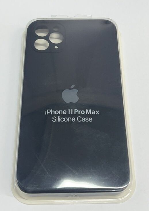 Чохол Silicone Case Copy Apple iPhone 11 Pro Max Square Black, 14