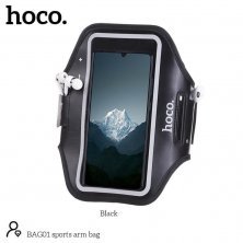 Чехол на руку Hoco BAG01 sports arm bag (черный)