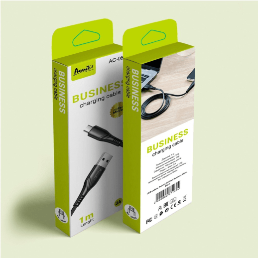 USB Cable Avantis AС-06m Business Micro Black