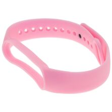 Ремінець силіконовий для XIAOMI MI BAND 5 / 6 / 7 6_LIGHT-PINK