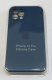 Чохол Silicone Case Copy Apple iPhone 12 Pro Square Navy Blue, 27