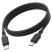 USB-C кабель HOCO X90 silicone 60W Type-C - Type-C 1 MЕТР ЧОРНИЙ