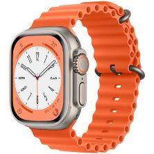 Ремінець HOCO WA12 Ocean Band для APPLE WATCH 42мм | 44мм | 45мм | 49мм ORANGE
