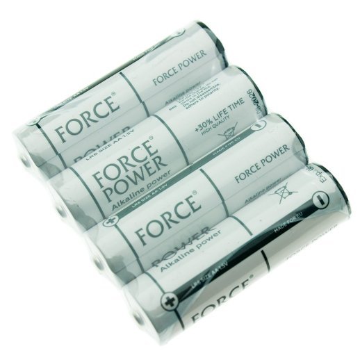 Батарейка AA лужна FORCE POWER LR6 1.5V, 4 штуки