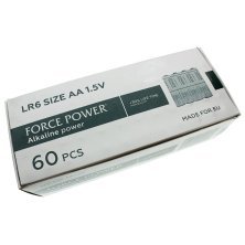 Батарейка AA лужна FORCE POWER LR6 1.5V, 4 штуки