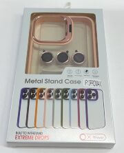 Чехол Metal Stand Case Apple Iphone 13 ProMax Pink Sand 8