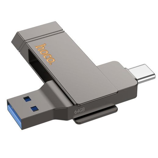 Флеш-память HOCO UD15 Type-C (USB3.2/64Gb) (серый)