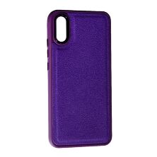 Накладка Leather Case для Xiaomi Redmi 9A Violet