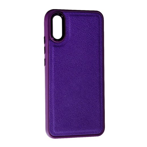 Накладка Leather Case для Xiaomi Redmi 9A Violet