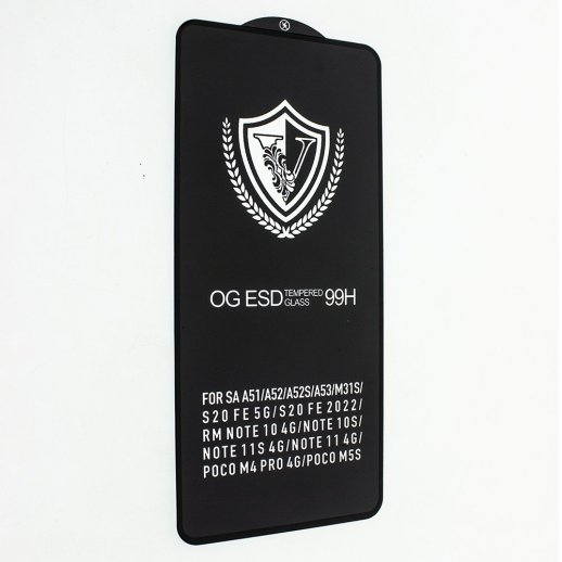 Захисне скло 99H OG ESD V SAMSUNG A51 / A52 / A52S / A53 5G / S20 FE / M31S (#16)