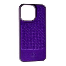 Накладка ШКІРА POLO RAVEL для Apple iPhone 15 Pro Max Purple