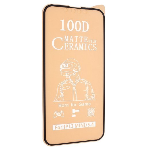 CERAMICS FILM 100D МАТОВЕ APPLE IPHONE 13 mini 5,4" ЧОРНИЙ