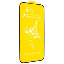 Захисне скло 6D PREMIUM APPLE iPhone 14 PRO | 15 | 16 BLACK