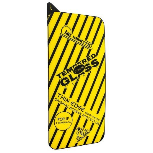 Захисне скло 0-SENSE для APPLE iPhone 16 PRO MAX 6.9" ЧОРНЕ