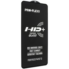 Захисне скло PRO-FLEXI HD+ POCO F4 ЧОРНИЙ