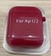 Чохол AirPods 2 Full Case with Microfiber Rose Red