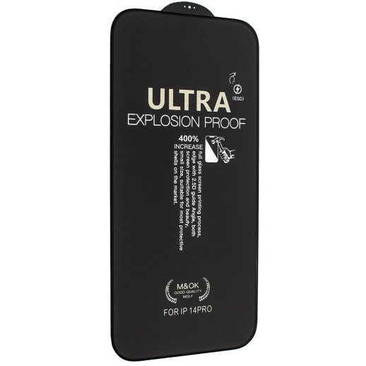 Захисне скло ESD ULTRA M&OK GLASS APPLE iPhone 14 PRO | 15 | 16