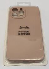 Avantis Full Silicone Case Apple Iphone 13 Pro Max Pink Sand