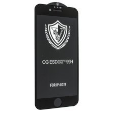 Захисне скло 99H OG ESD V APPLE iPhone 6 / 7 / 8 ЧОРНИЙ