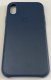 Чохол Leather Case Apple Iphone Xr Midnight Blue
