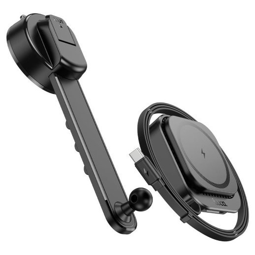 Автомобільний тримач HOCO HW24 бездротова зарядка